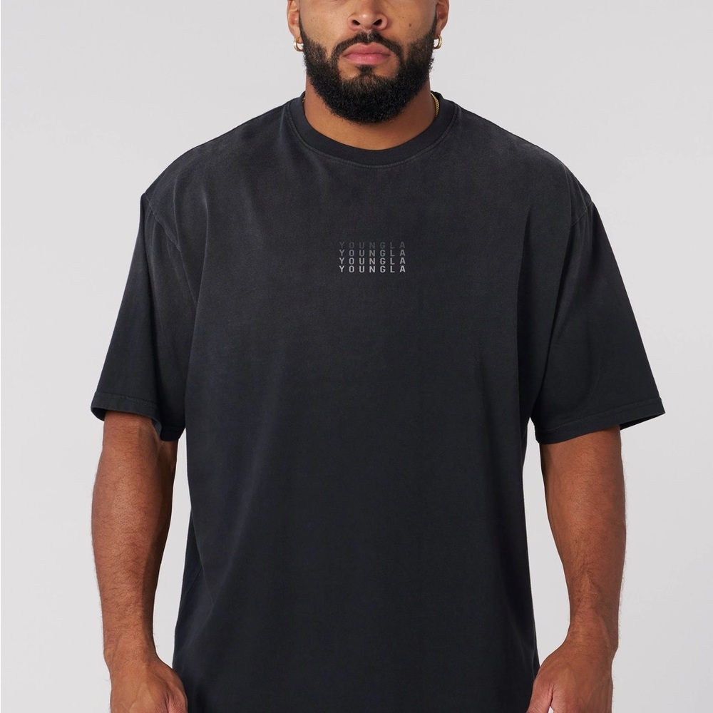 YoungLA Repeated Emblem Tee